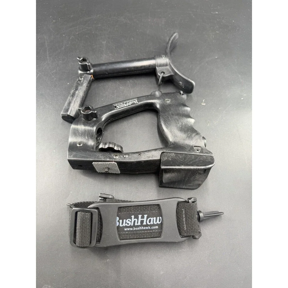 Bush Hawk Camera Shoulder Mount Grip Black Carry Strap Adjustable Holder